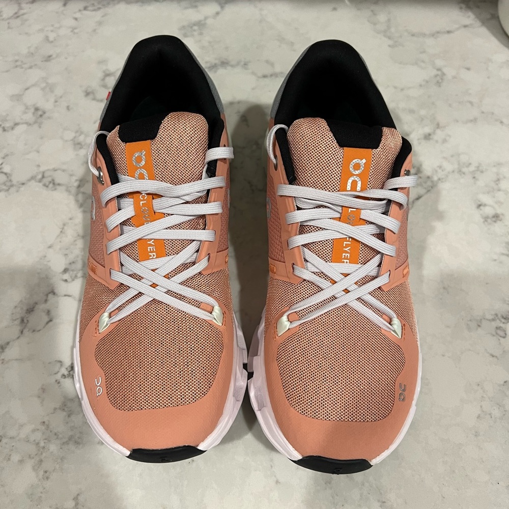 Brand New On Cloud Peach Cloudflyer 4 Shoes